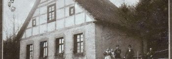 1870 Telegrafenstation vom Rehberg in Himmighausen als Forsthaus wieder aufgebaut