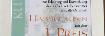 2016 Gold im Kreiswettbewerb „Unser Dorf hat Zukunft“